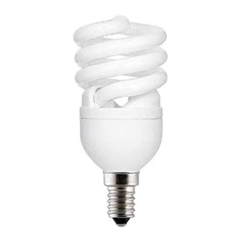 GE Sparepære Spiral, 12W, E14, 827, 715lm.