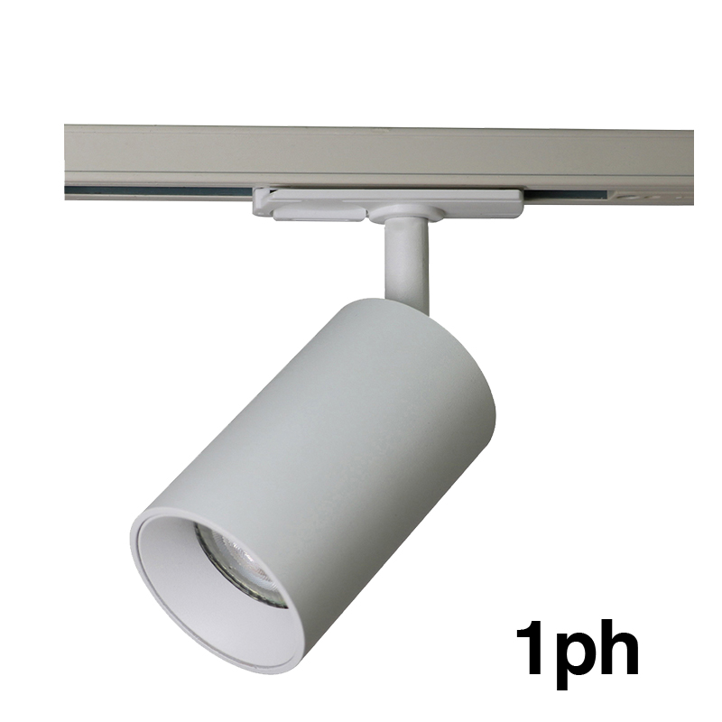 e3light Piccola Ritratta 1F skinnespot, Hvid