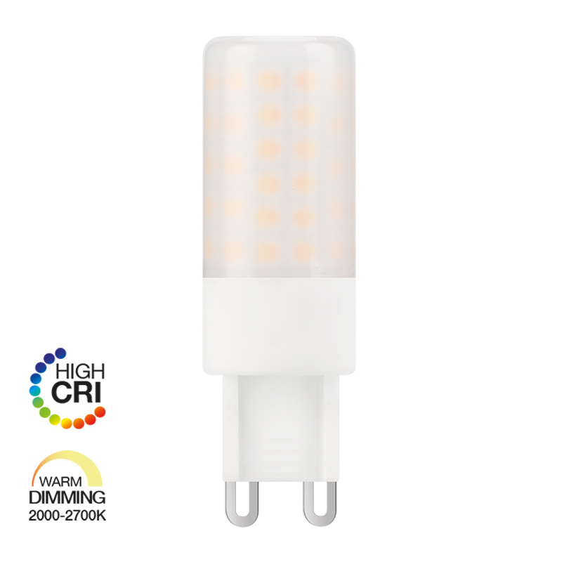 e3light LED G9 WarmDimm, C920-927, CRI90, 350lm, 360dg, Dimmable
