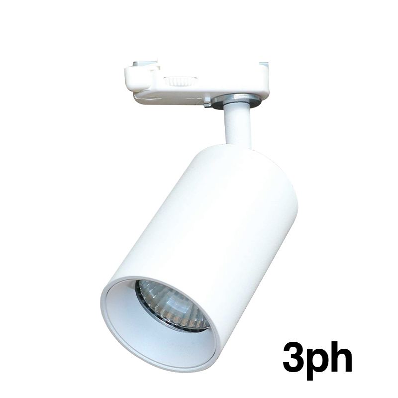 e3light Piccola 2.0  3F skinnespot, Hvid