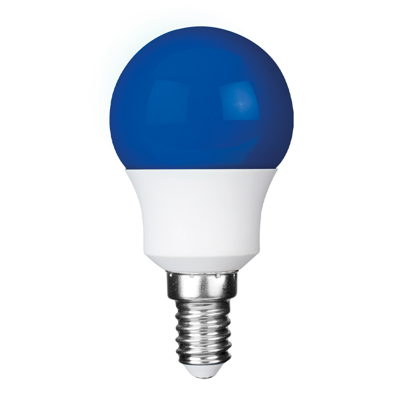 e3light LED Color P45 E14, Blå