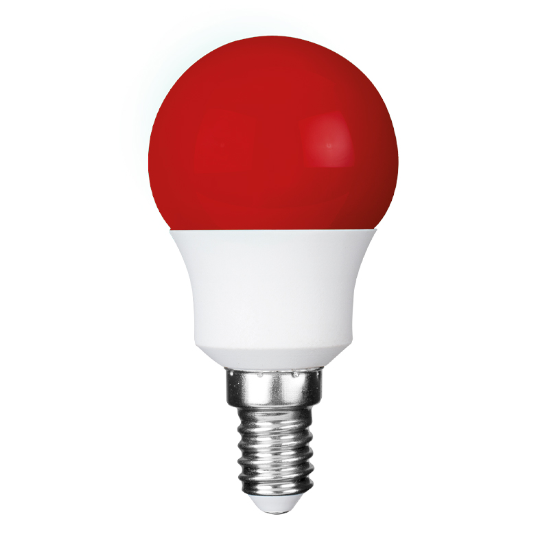e3light LED Color P45 E14, Rød
