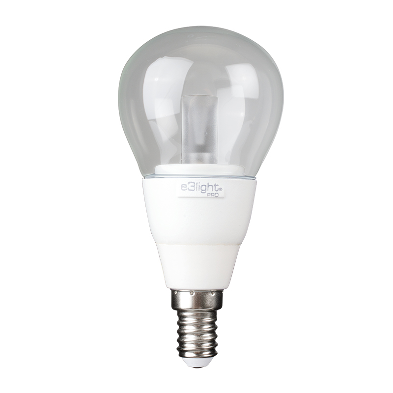 e3light LED star A55 E14 75lm, 724, Hvid