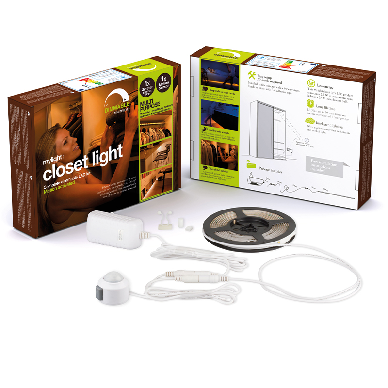 mylight.me Closet light 05, EU, Dæmpbar, 1-sensor