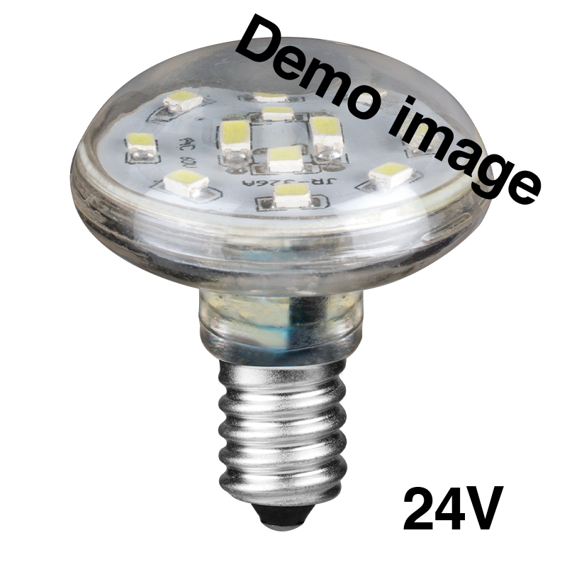 e3light LED E10 24V Cabochon, 2400-2600K, 8 dioder