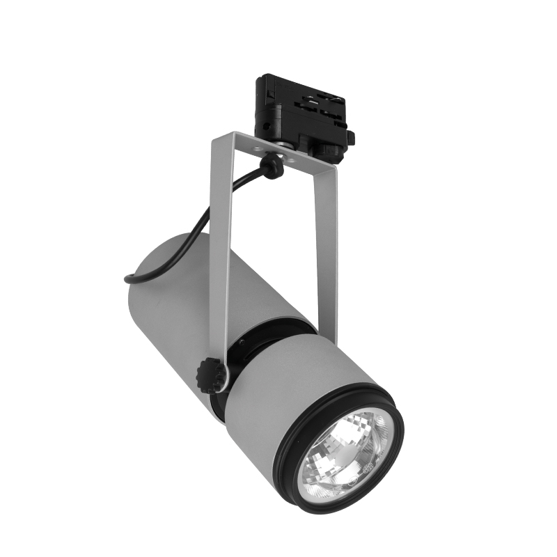 e3light CDM Skinnespot G8.5 35W, Sølvgrå