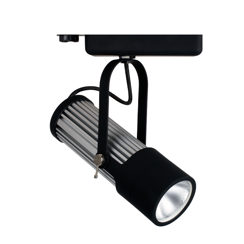 e3light LED Infusion Pinnacle 3F skinnespot, Alu/Sort