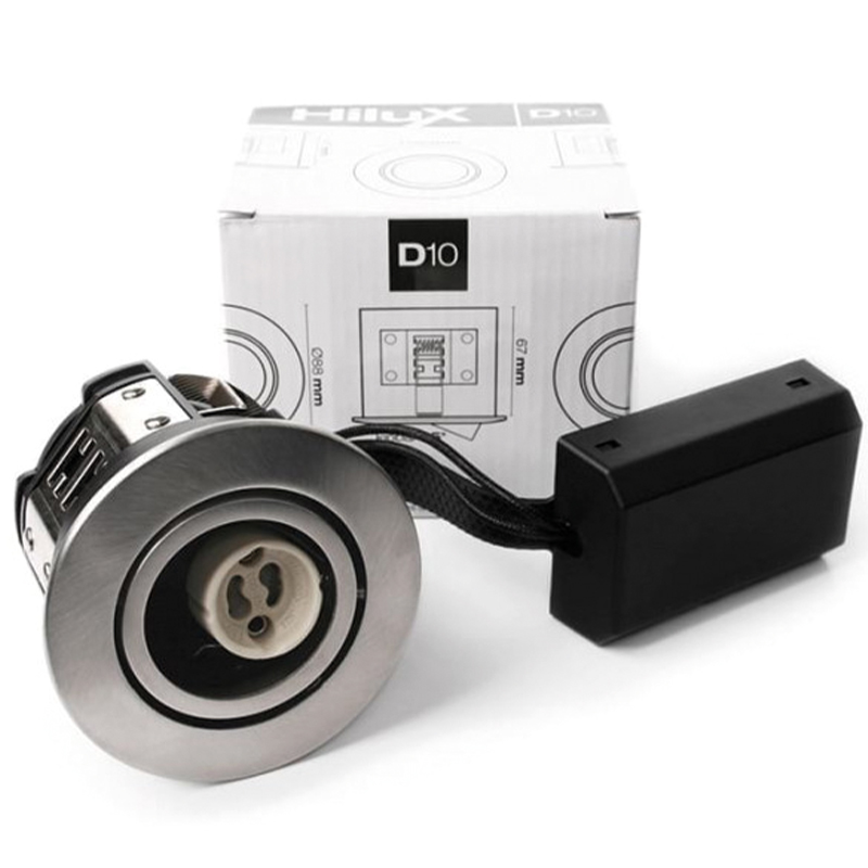 Hilux D10 Indbygningsspot Indendørs Børstet stål