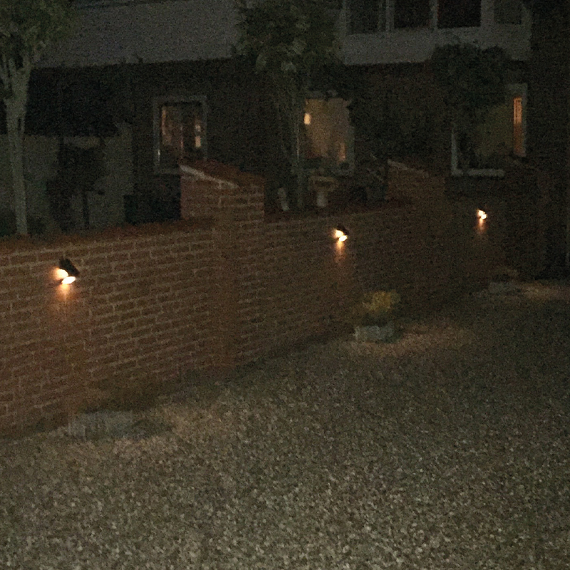 mylight.me LED Walllight 01plus solcellevæglampe, sort - Billede 3