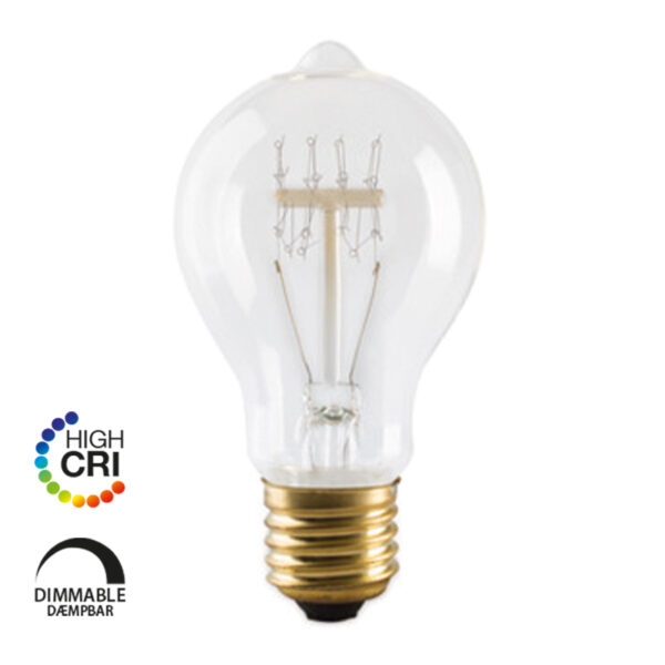 LAES GLS A60/G60 E27 922 160lm Spiral Dæmpbar, Klar