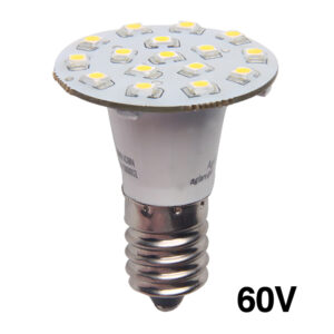 e3light LED Cabochon E14 60V 2900-3000K WarmWhite 16+4 dioder